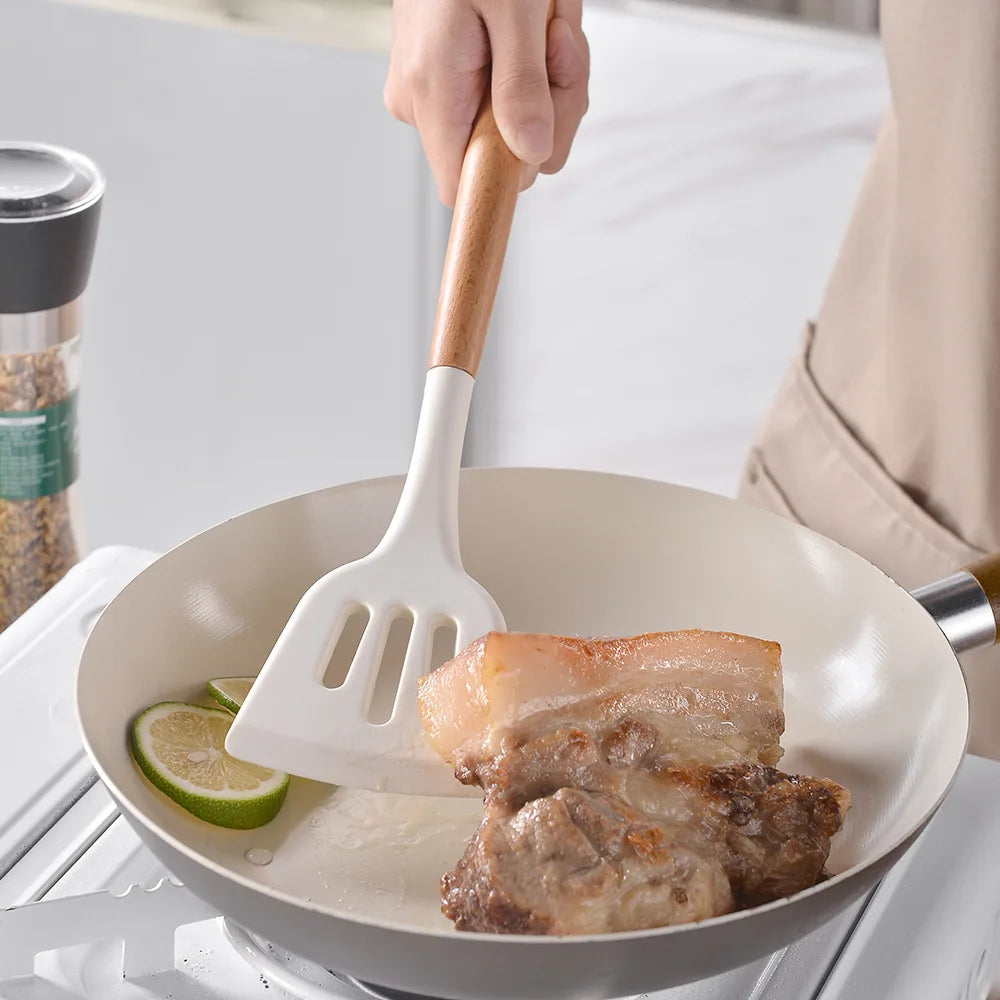 14-Piece Silicone Cooking Utensils Set