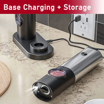 USB Electric Salt & Pepper Grinder – Adjustable Coarseness