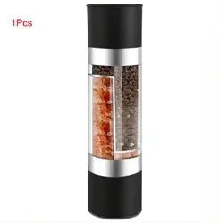 2-in-1 Salt & Pepper Grinder – Manual Ceramic Dual Mill