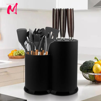 Multi-Purpose Knife & Utensil Storage Rack