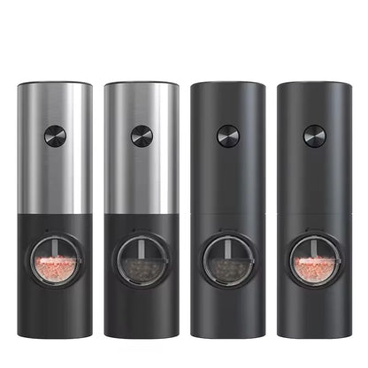 Electric Salt & Pepper Grinder Set – Automatic with LED
