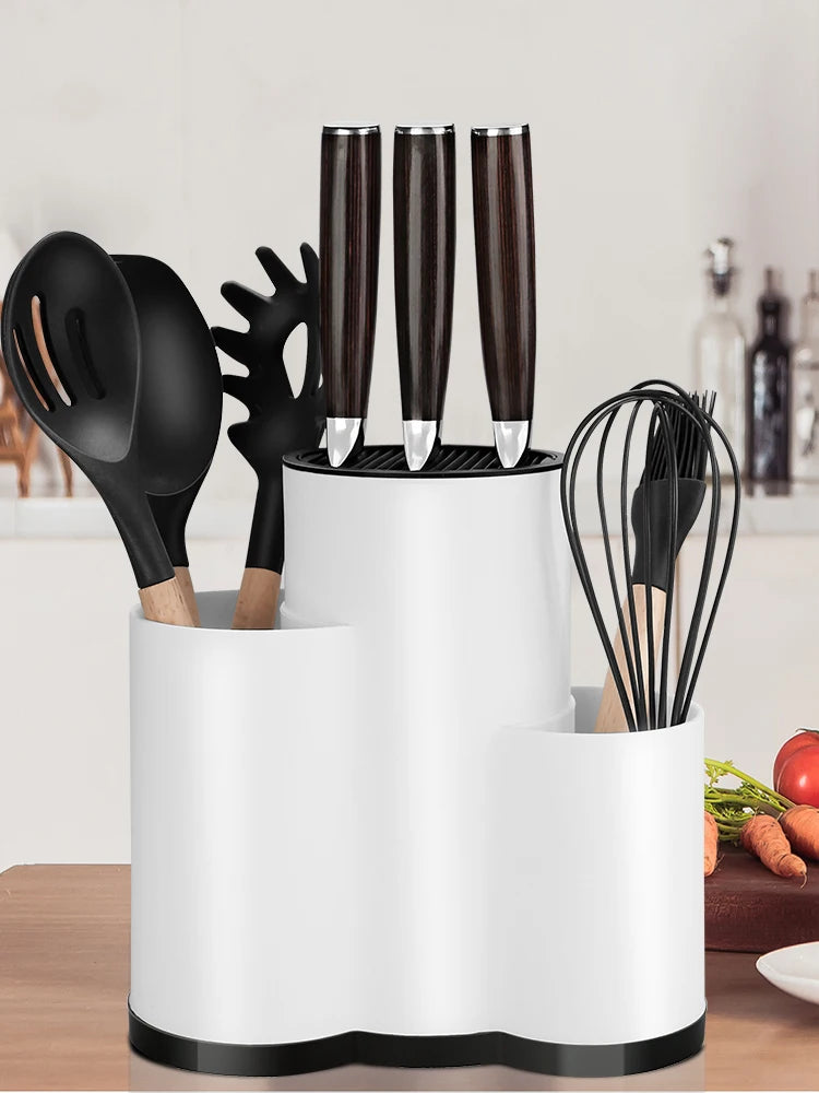 Multi-Purpose Knife & Utensil Storage Rack