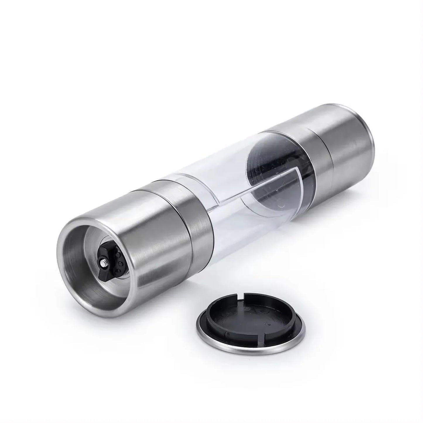 2-in-1 Salt & Pepper Grinder – Manual Ceramic Dual Mill