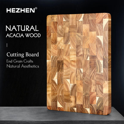 Acacia Wood Cutting Board – Double-Sided & Water-Resistant