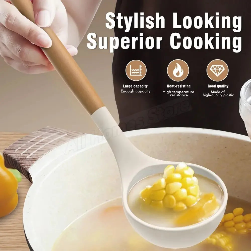 12-Piece Silicone Cooking Utensils Set