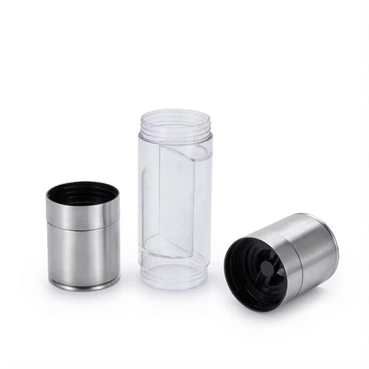 2-in-1 Salt & Pepper Grinder – Manual Ceramic Dual Mill