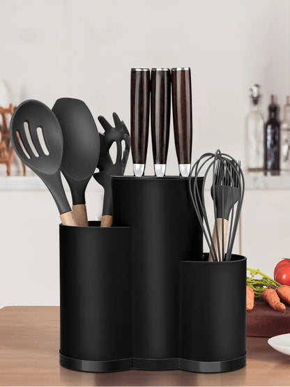 Multi-Purpose Knife & Utensil Storage Rack