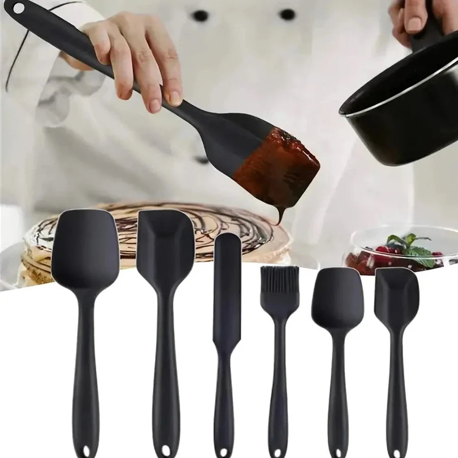 6-Piece Silicone Spatula Set