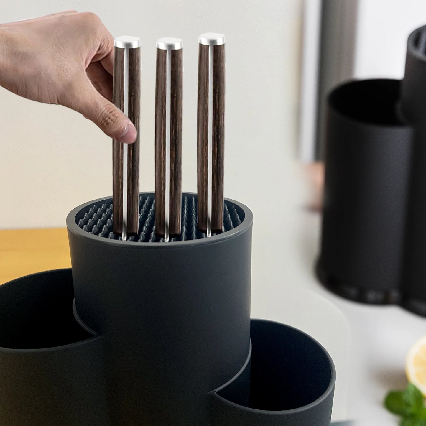 Multi-Purpose Knife & Utensil Storage Rack