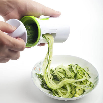 Creative vegetable spiral slicer spaghetti noodle machine spiral funnel shredder vegetable cutter grater
