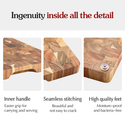 Acacia Wood Cutting Board – Double-Sided & Water-Resistant