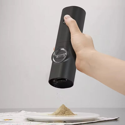 Electric Salt & Pepper Grinder Set – Automatic with LED
