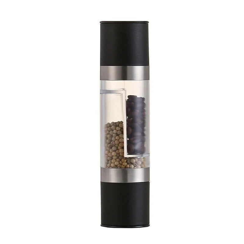 2-in-1 Salt & Pepper Grinder – Manual Stainless Steel Mill